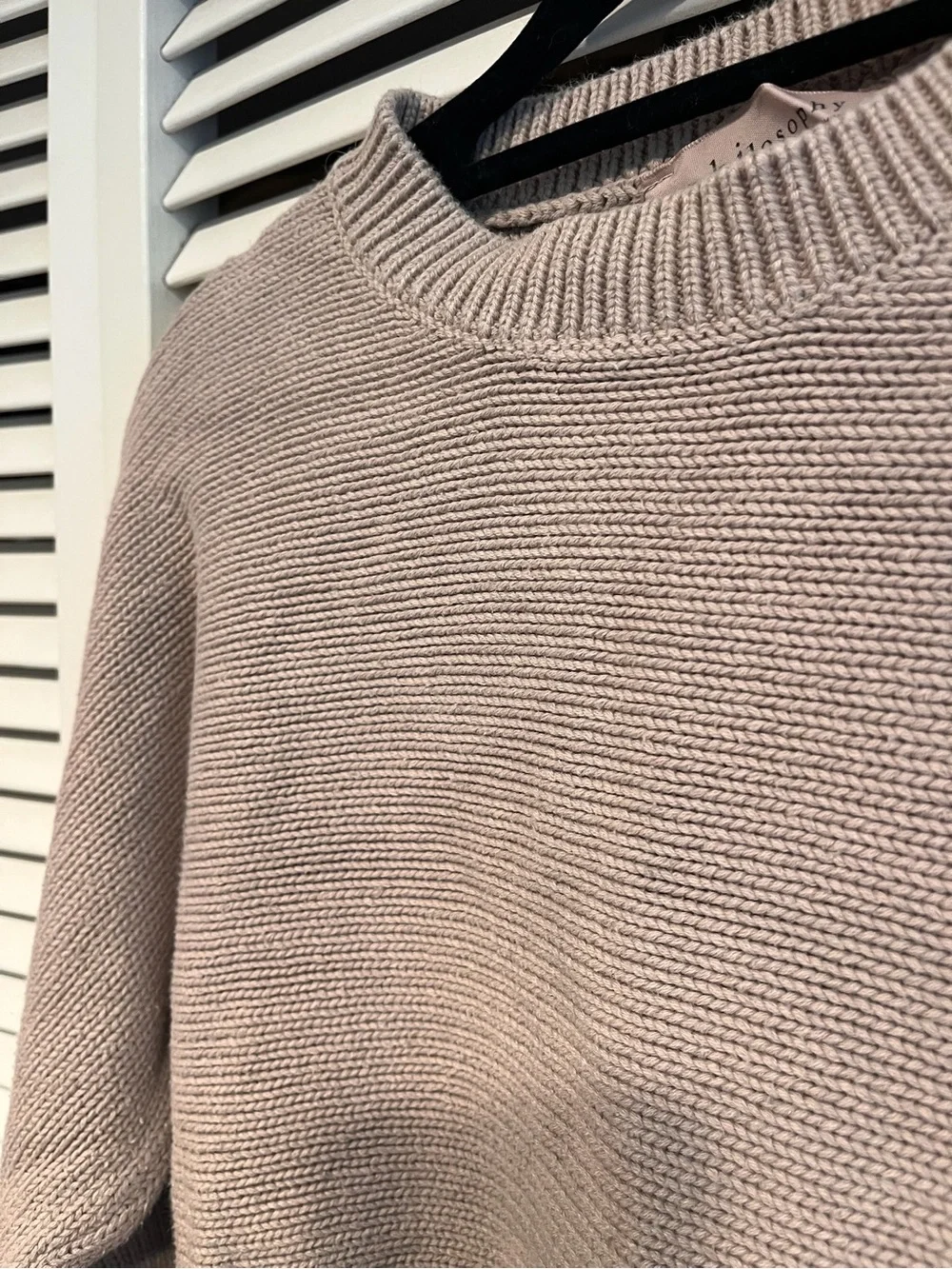 Philosophy classic crewneck